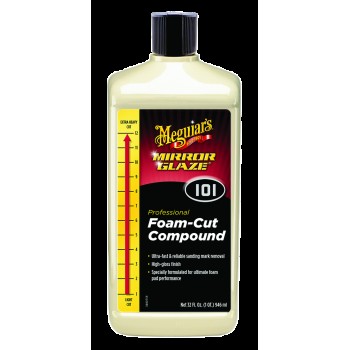 Полировальная паста Meguiar's  Foam-Cut Compound для твердых лаков 946 мл