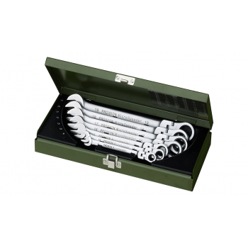 Набор комбинированных ключей MICRO-SPEDER с обгонной, муфтой и поворотной на ± 90 ° головкой, 7шт.  PROXXON 