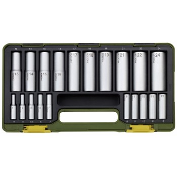 Набор из 20 удлиненных торцевых головок PROXXON 