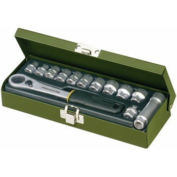 Набор головок с трещеткой из 13 позиций от 5,5 до 14 мм  Proxxon