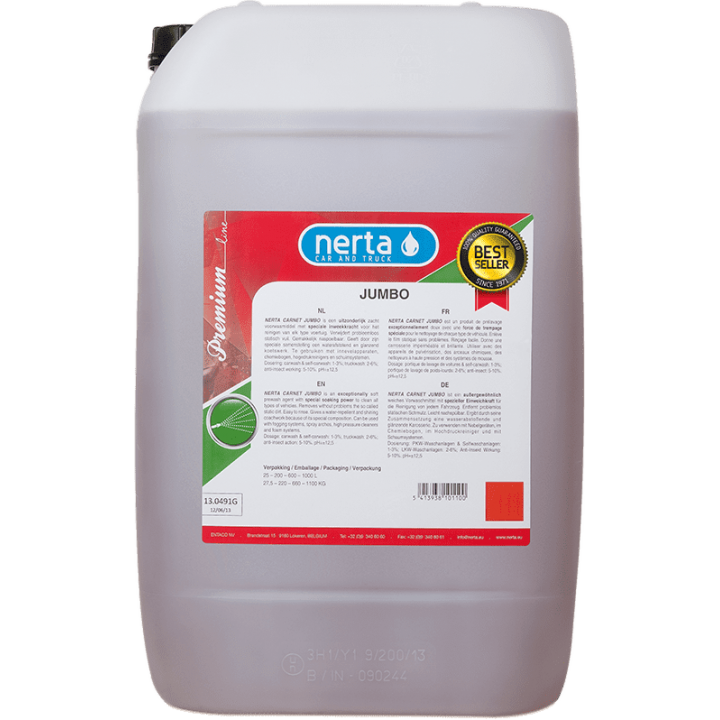  Активная пена для VIP обслуживания автомобилей Nerta Carnet Jumbo премиум 25 л