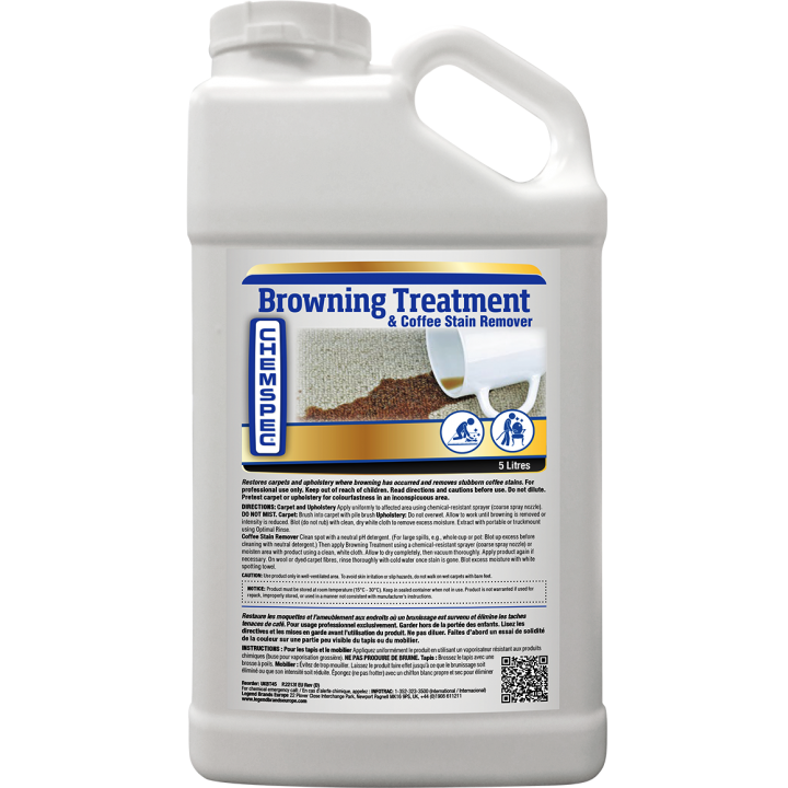 Пятновыводитель/осветлитель CHEMSPEC Browning Treatment / Coffee Stain Remover 5 л