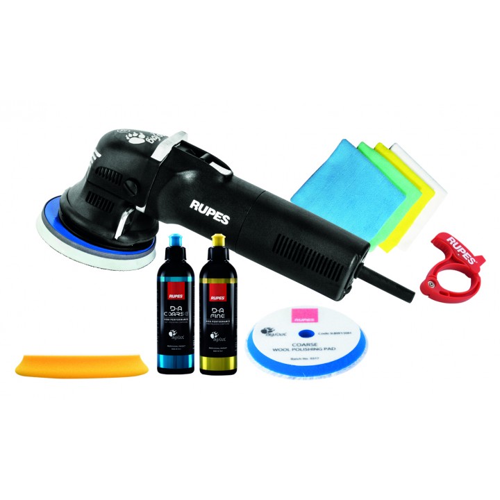 Ексцентрикова полірувальна машина в базовій комплектації RUPES LHR12E Duetto BAS