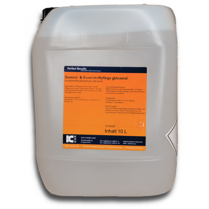 Консервант/средство для уходя за внешним пластиком и резиной Koch Chemie Gummi-KunstStoff 10 л