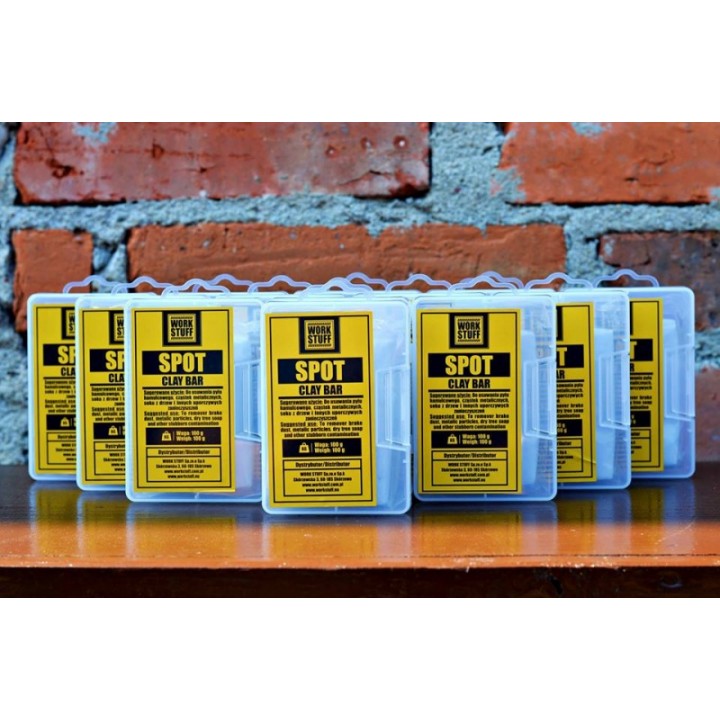 Глина для очистки кузова WORK STUFF SPOT CLAY BAR 100 г