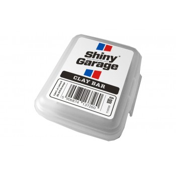  Глина для очистки кузова SHINY GARAGE CLAY BAR FINE 100 г