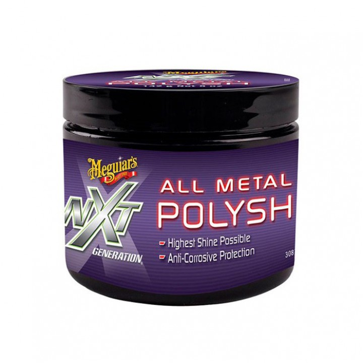 Очиститель-полироль для металла Meguiar's NXT Generation All Metal Polish 