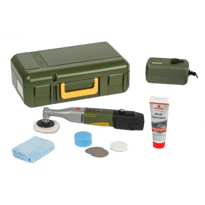 Набор с аккумуляторной угловой полировальной машиной PROXXON WP/A