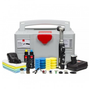 Полірувальна машина на акумуляторі з довгою базою RUPES iBrid Nano in Case, Long Neck