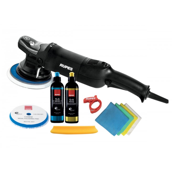 Ексцентрикова полірувальна машина в базовій комплектації  RUPES LHR21ES BAS