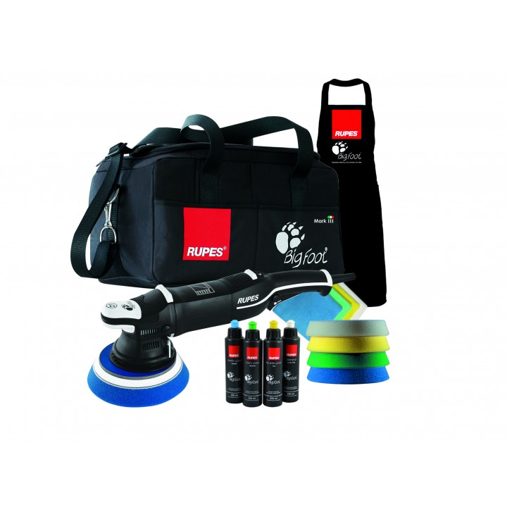 Ексцентрикова полірувальна машина в комплектації делюкс RUPES LHR21 Mark III DLX