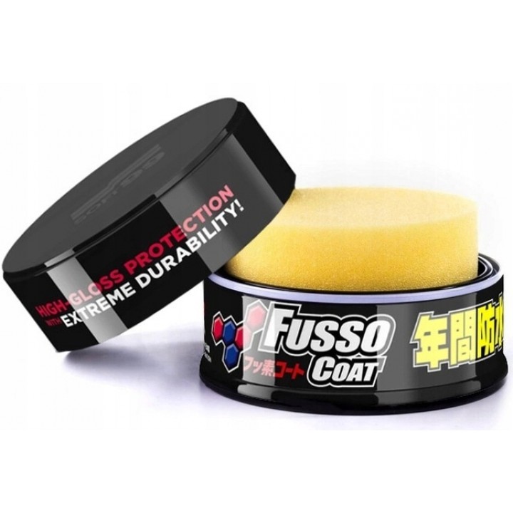 Твёрдый воск Soft99 Fusso Coat 12 Months (Dark)