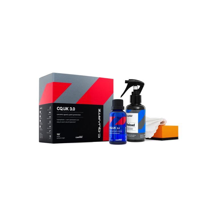 Защитное кварцевое покрытие CarPro Cquartz UK + Reload 50 мл